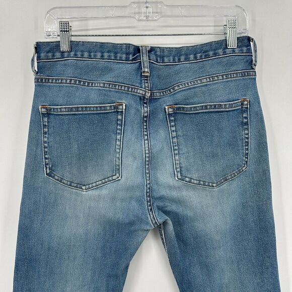 EVERLANE Women's Slim Leg High Rise Denim Blue Ankle Jeans Size 27 - Picture 5 of 8